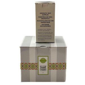 Scentsy Love Country Element Wax Warmer Cream White Retired & Wax Samples New